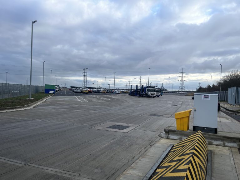 Kia P2 Site from gatehouse